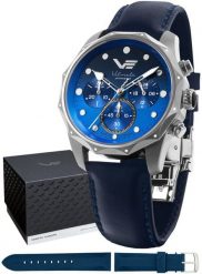 Zegarek damski Vostok Europe JS20-125A750 niebieski. Niebieskie zegarki damskie Vostok Europe. Za 1,770.00 zł.