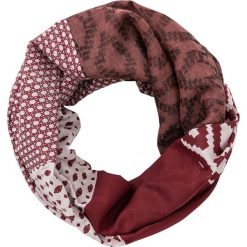 Szal koło bonprix ciemnoczerwony. Czerwone szaliki damskie bonprix, z aplikacjami. Za 24.99 zł.