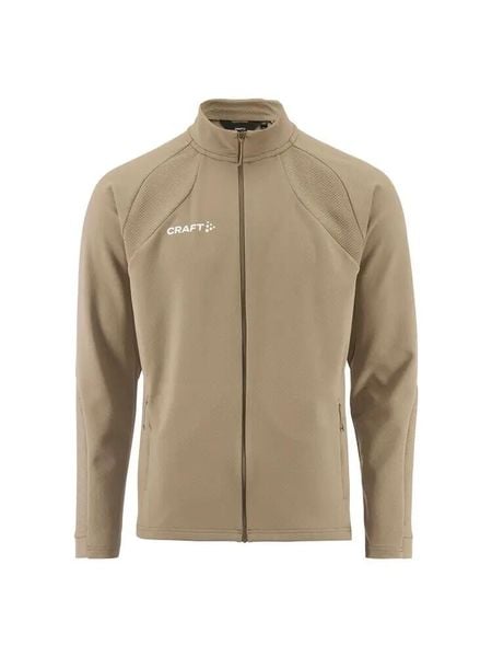 Craft Extend 2.0 Kurtka Full Zip Męska – Elastyczny midlayer. Białe kurtki męskie Craft, m, bez wzorów, z elastanu, bez kaptura. Za 388.05 zł.