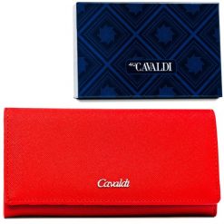 Portfel damski 4U Cavaldi GD24-SFK czerwony. Czerwone portfele damskie 4U Cavaldi. Za 45.00 zł.
