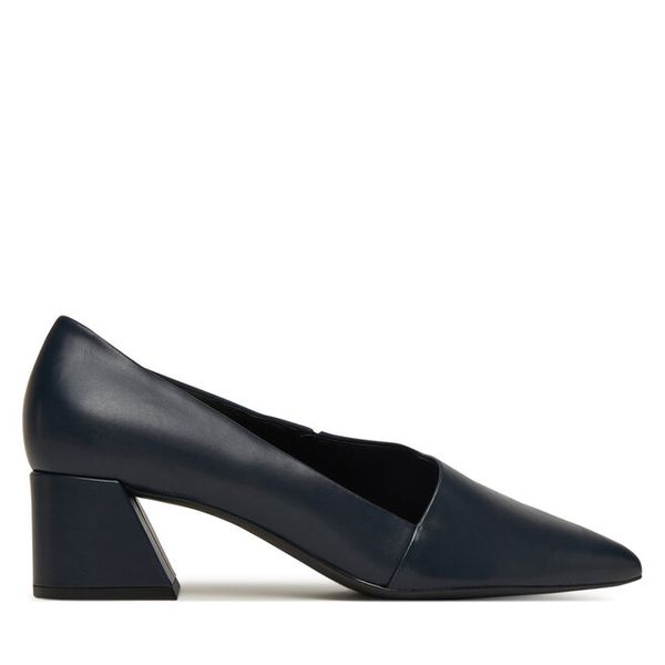 Czółenka HÖGL. Niebieskie czółenka damskie HÖGL, bez wzorów, bez obcasa, bez zapięcia. Za 529.99 zł.