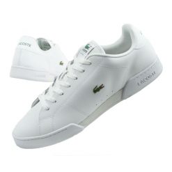 Buty sportowe męskie Lacoste Carnaby Cup 125 2. Białe buty sportowe męskie Lacoste, bez wzorów, ze skóry, bez zapięcia. Za 389.99 zł.