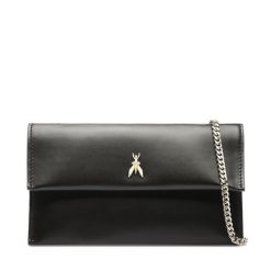 Torebka Patrizia Pepe. Czarne torebki do ręki damskie Patrizia Pepe, bez wzorów, bez dodatków. Za 489.99 zł.