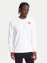 Adidas Bluza Food Noodle Graphic JW4347 Biały Regular Fit. Białe bluzy męskie Adidas, m, bez wzorów, z bawełny, bez ramiączek, bez kaptura. Za 179.99 zł.