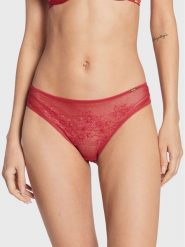 Gossard Figi klasyczne Glossies Lace 13003 Czerwony. Czerwone majtki damskie Gossard, z syntetyku. Za 129.99 zł.