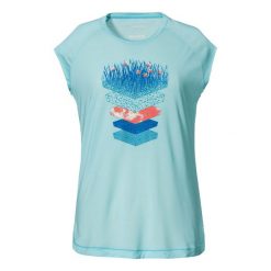 Koszulka treningowa damska Schöffel Falkenstein. Zielone bluzki damskie Schöffel, l, bez wzorów, sportowe, bez kołnierzyka, bez ramiączek. Za 249.99 zł.