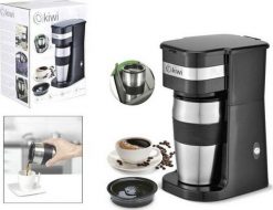 Ekspres przelewowy Kiwi Ekspres do Kawy Kiwi KCM-7505 420 ml 750W Czarny. Czarne ekspresy przelewowe kiwi. Za 155.00 zł.