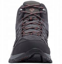 Buty trekkingowe męskie Columbia Crestwood Mid Waterproof szary 42,5 (2100641089). Szare trekkingi męskie Columbia, bez zapięcia. Za 364.10 zł.