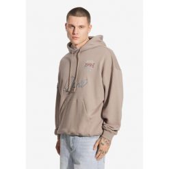 Bluza sportowa męska Prosto Football z kapturem. Brązowe bluzy sportowe męskie Prosto., m, bez wzorów, z kapturem, do piłki nożnej. Za 349.99 zł.