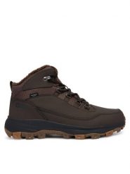 Jack Wolfskin Trekkingi Everquest Texapore Mid 4053611 Brązowy. Brązowe botki męskie Jack Wolfskin, bez wzorów, z materiału, bez obcasa, bez zapięcia. Za 699.99 zł.
