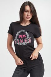 T-shirt damski Bussolotto PINKO. T-shirty damskie Pinko, xs, bez wzorów, bez kołnierzyka, bez ramiączek. W wyprzedaży za 281.40 zł.