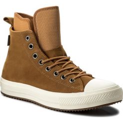 Trampki CONVERSE - Ctas Wp Boot Hi 157461C Raw Sugar/Egret/Gum. Brązowe trampki męskie Converse, bez wzorów, z gumy, klasyczne, bez zapięcia. W wyprzedaży za 329.00 zł.