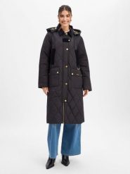 Barbour Płaszcz pikowany Kobiety czarny, 40. Czarne płaszcze damskie Barbour, bez wzorów, klasyczne, bez kołnierzyka, bez kaptura. Za 1,799.95 zł.