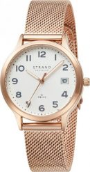 Zegarek Strand Zegarek damski Strand S751LDVIMV różowe złoto. Czerwone zegarki damskie Strand, złote. Za 340.00 zł.