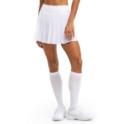 Damskie spódnico-spodenki tenisowe sport.tennis Siroko Flow Femme White. Białe spódnice damskie SIROKO, bez wzorów, z tkaniny, sportowe, plisowane. Za 211.00 zł.