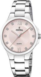 Zegarek Festina Damski F20582-2 srebrny. Szare zegarki damskie Festina, srebrne. Za 369.99 zł.