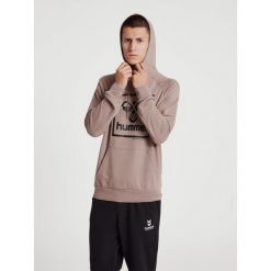 Bluza z kapturem Hummel Isam 2.0. Szare bluzy męskie Hummel, xl, bez wzorów, sportowe, bez ramiączek, z kapturem. Za 217.50 zł.