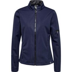 Kurtka damska Hummel North Softshell. Niebieskie kurtki sportowe damskie Hummel, na zimę, l, bez wzorów, z polaru, bez ramiączek, bez kaptura, outdoorowe. Za 418.15 zł.