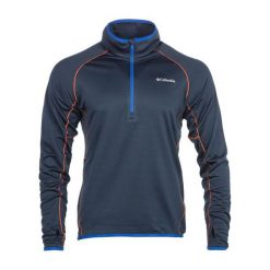 COLUMBIA Mount Powder Half Zip Fleece Collegiate Navy M. Niebieskie bluzy męskie Columbia, m, bez wzorów, sportowe, bez ramiączek, bez kaptura. W wyprzedaży za 209.00 zł.