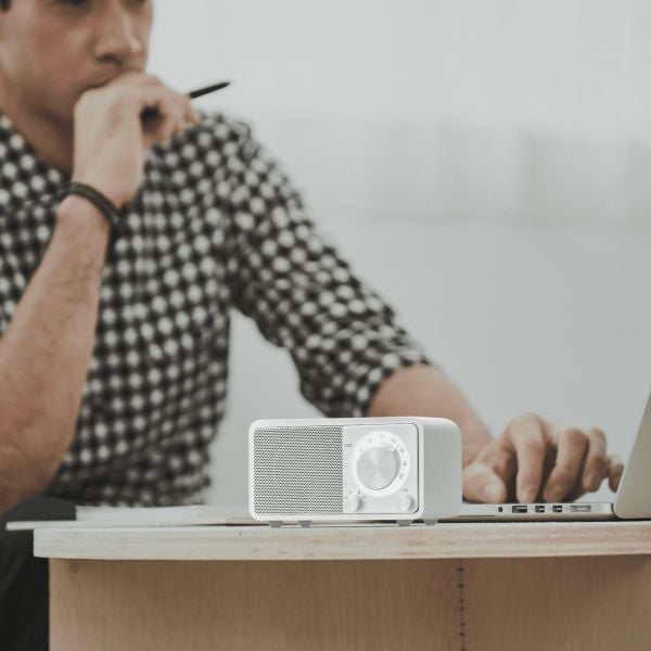 Radio Sangean WR-7 (Genuine Mini) Matt white. Białe radia Sangean. Za 402.97 zł.