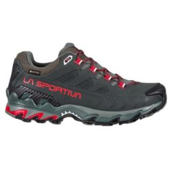 Damskie szerokie buty trekkingowe skórzane La Sportiva Ultra Raptor II GTX. Szare obuwie trekkingowe damskie La Sportiva, z gore-texu, bez zapięcia. Za 903.60 zł.