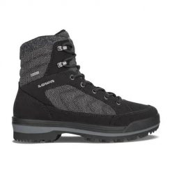 Buty trekkingowe męskie Lowa Isarco Gtx. Czarne trekkingi męskie Lowa, na zimę, z materiału, bez zapięcia. Za 797.00 zł.