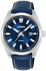Zegarek Lorus Zegarek Lorus RH923SX9 męski niebieski 40 mm . Niebieskie zegarki męskie Lorus, bez wzorów. Za 319.00 zł.