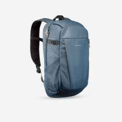 Plecak turystyczny Quechua Arpenaz NH100 20 litrów. Niebieskie plecaki męskie QUECHUA, bez wzorów, sportowe. Za 59.99 zł.