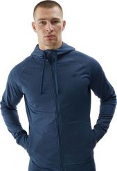 4f Bluza męska 4F M404 granat melanż 4FWAW24TFSWM404 31M XL. Bluzy męskie 4F, m, bez wzorów, bez ramiączek, bez kaptura. Za 172.64 zł.