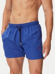Beverly Hills Polo Club Szorty kąpielowe P-SS26M-UNION-0272 Niebieski Regular Fit. Niebieskie kąpielówki męskie Beverly Hills Polo Club, l, bez wzorów, z syntetyku. Za 159.99 zł.