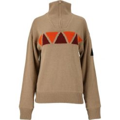 Pull SOS Aboda. Brązowe bluzy męskie SOS, na zimę, bez wzorów, sportowe, bez ramiączek, bez kaptura. Za 715.50 zł.