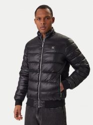 KARL LAGERFELD Kurtka zimowa 505090 561590 Czarny Slim Fit. Czarne kurtki męskie KARL LAGERFELD, na zimę, m, bez wzorów, z syntetyku, bez kaptura. Za 959.99 zł.