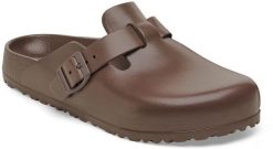 Birkenstock męskie klapki Boston EVA 1027386 ROAST (szerokość standardowa) 44. Klapki męskie Birkenstock, bez wzorów, bez zapięcia. Za 446.29 zł.