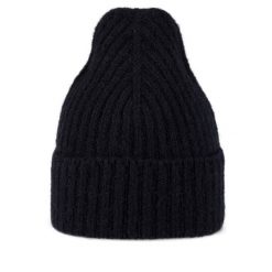 Czapka zimowa dla dorosłych z wełną merino BUFF Knitted Beanie Nilan. Niebieskie czapki męskie Buff, na zimę, bez wzorów, z wełny. W wyprzedaży za 129.94 zł.