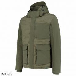 Kurtka męska TRICORP - ADLER - - Kurtka unisex, g/m, % poliester z recyklingu army 3XL. Kurtki męskie TRICORP, m, bez wzorów, z poliesteru, bez kaptura. Za 675.08 zł.