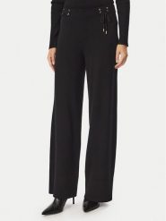 Liu Jo Sport Spodnie dzianinowe TF6084 MS63L Czarny Regular Fit. Czarne spodnie materiałowe damskie Liu Jo Sport, bez wzorów, z dzianiny, sportowe. Za 649.99 zł.