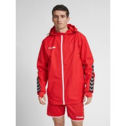 Kurtka Hummel Authenctic All-Weather. Białe kurtki męskie Hummel, m, bez wzorów, sportowe, bez kaptura. W wyprzedaży za 226.50 zł.