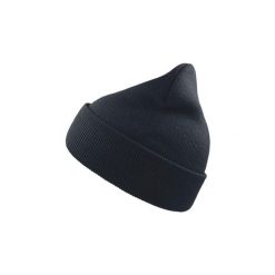 Czapka Wind Double Skin With Turn Up. Niebieskie czapki damskie ATLANTIS, bez wzorów, sportowe. Za 29.99 zł.