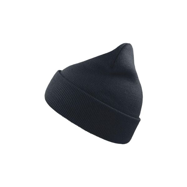 Czapka Wind Double Skin With Turn Up. Niebieskie czapki damskie ATLANTIS, bez wzorów, z materiału. Za 33.99 zł.