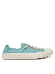 Converse Trampki Chuck Taylor All Star Shoreline Gold A13819C Niebieski. Niebieskie trampki i tenisówki damskie Converse, bez wzorów, z materiału, bez zapięcia. Za 149.99 zł.