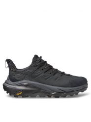 Hoka Trekkingi Kaha 2 Low GTX GORE-TEX 1123190 Czarny. Czarne buty zimowe męskie HOKA, bez wzorów, z gore-texu, bez obcasa, bez zapięcia. Za 709.99 zł.