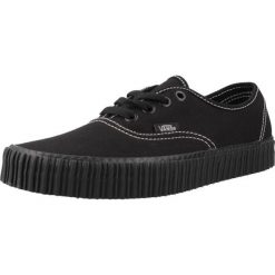 Tenisówki Vans Model Authentic Creeper Grun Kolor Czarny. Czarne trampki i tenisówki damskie Vans, bez wzorów, z tkaniny, bez zapięcia. W wyprzedaży za 206.45 zł.