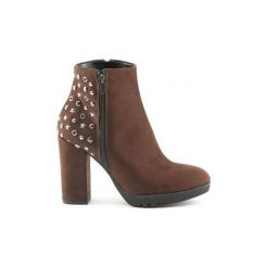 Made in Italia Buty wysokie za kostke DORA. Kozaki damskie Made in Italia, bez wzorów, za kostkę, bez obcasa, bez zapięcia. Za 278.00 zł.