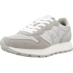 Buty SUN68 ALLY GLITTER Srebrny. Szare obuwie trekkingowe damskie SUN68, z tkaniny, bez zapięcia. Za 419.00 zł.