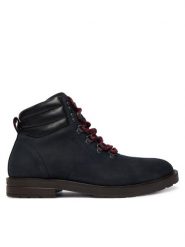 Tommy Hilfiger Trzewiki Cleated Hilfiger Wrm Hook Boot FM0FM05699 Granatowy. Niebieskie botki męskie Tommy Hilfiger, bez wzorów, z nubiku, bez obcasa, bez zapięcia. Za 639.99 zł.