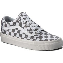 Tenisówki VANS - Old Skool VN0A38G1U53 (Checkerboard) Pewter/Marshmallow. Białe trampki i tenisówki damskie Vans, bez wzorów, z gumy, sportowe, bez zapięcia, vans old skool. W wyprzedaży za 239.00 zł.