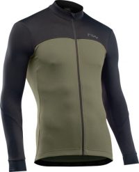 Kurtka z pełnym zamkiem błyskawicznym Northwave Force 2. Zielone kurtki sportowe męskie Northwave, l, bez wzorów, z materiału, bez kaptura, rowerowe. Za 329.99 zł.