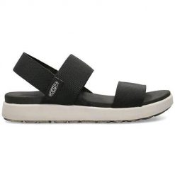 Buty trekkingowe damskie Keen Elle Backstrap. Szare obuwie trekkingowe damskie Keen, z materiału, bez zapięcia. Za 259.00 zł.