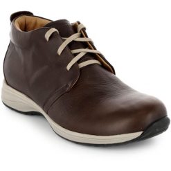 Buty MEINDL Bari Lady Mid. Brązowe obuwie trekkingowe damskie MEINDL, bez zapięcia. W wyprzedaży za 340.45 zł.