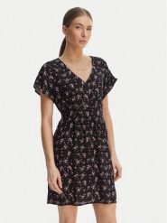 ONLY Sukienka letnia Nova 15342707 Czarny Regular Fit. Czarne sukienki damskie ONLY, na lato, xs, bez wzorów, z wiskozy, bez kołnierzyka, bez ramiączek. Za 129.99 zł.